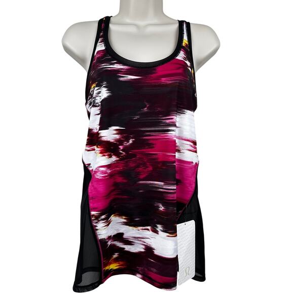 NEW Lululemon Cool Racerback SE Shine On in Pigment Wind Berry Rumble Multi 10 - Picture 4 of 15